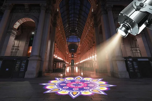 zuzu 100w building gobo projector for indoor outdoor 500x500